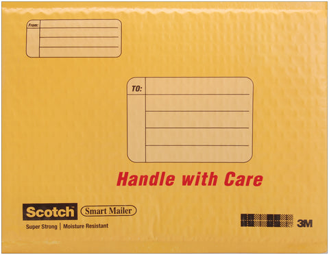 Scotch Smart Mailer 8.5"X11"      -Yellow - Case Pack of 10