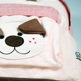 [Naughty Bear] 100% Cotton Fabric Art School Backpack / Outdoor Backpack
