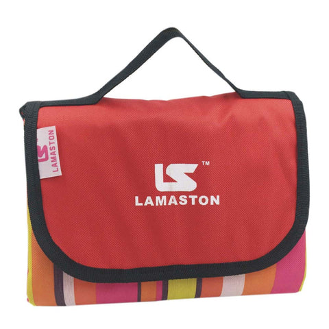LAMASTON Extra Large Waterproof Picnic Blanket for Camping Sandless Beach Mat for Kids Baby Family, Foldable Indoor Outdoor Sand Free Beach Blanket Purse Tote with 2*1.5M size (Red Color)