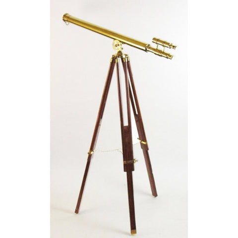 Mesmerizing antique styled telescope double barrel