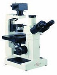Inverted Trinocular Microscope w/Plan Phase Optics