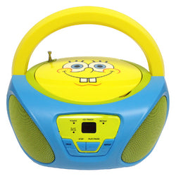 SpongeBob SquarePants CD Boombox with AM/FM Radio