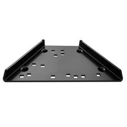 Bench Plate Steel Base Blank, Black