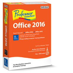 PROFESSOR TEACHES OFFICE 2016 (WINDOWS 10)