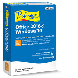 PROFESSOR TEACHES OFFICE & WINDOWS 10 (WINDOWS 10)