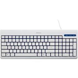 White USB Corded Keyboard