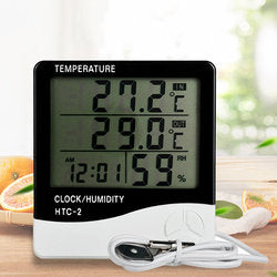 Digital LCD Electronic Alarm Clock