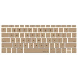 Macally 12&quot; Macbook 2015 Edition Keyboard Protector (gold)