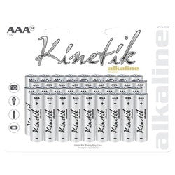 Kinetik Alkaline Batteries (aaa, 36 Pk)