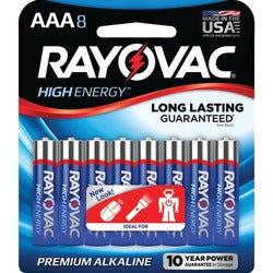 Rayovac Aaa Alkaline Batteries (8 Pk)