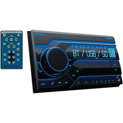Planet Audio Double-din In-dash Mechless Am And Fm Receiver With Bluetooth