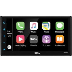 Boss Audio Systems 6.75&quot; Double-din In-dash Digital Media Am And Fm Receiver With Bluetooth, Apple Carplay &amp; Android Auto