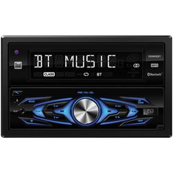 Dual Double-din In-dash Mechless Am And Fm Receiver With Bluetooth