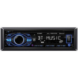 Dual Single-din In-dash Cd Am And Fm Receiver With Bluetooth