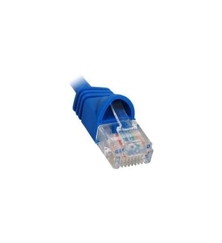 PATCH CORD, CAT 6, MOLDED BOOT, 14' BL