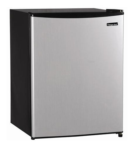 2.4 cu.ft. Refrigerator STAINLESS