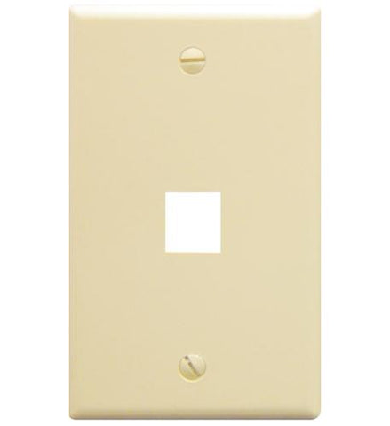 IC107F01AL - 1Port Face - Almond