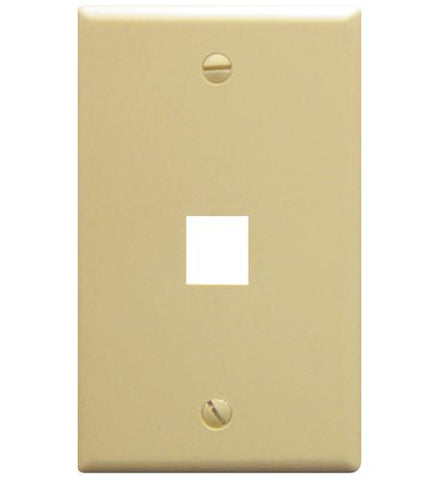 IC107F01IV - 1Port Face Ivory