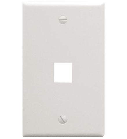IC107F01WH - 1Port Face White