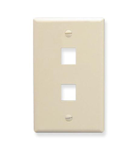 IC107F02AL - 2Port Face Almond