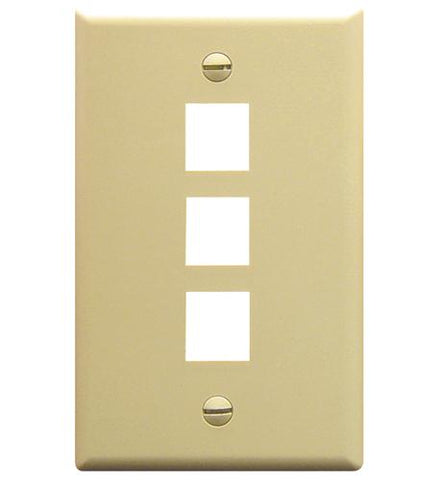 IC107F03IV - 3Port Face Ivory