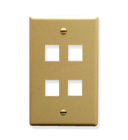 IC107F04IV - 4Port Face Ivory