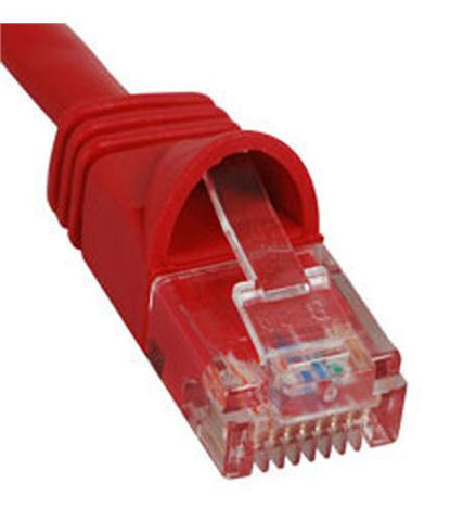 PATCH CORD, CAT 6, MOLDED BOOT, 3'  RD