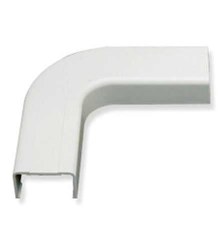 FLAT ELBOW, 3/4in, WHITE, 10PK
